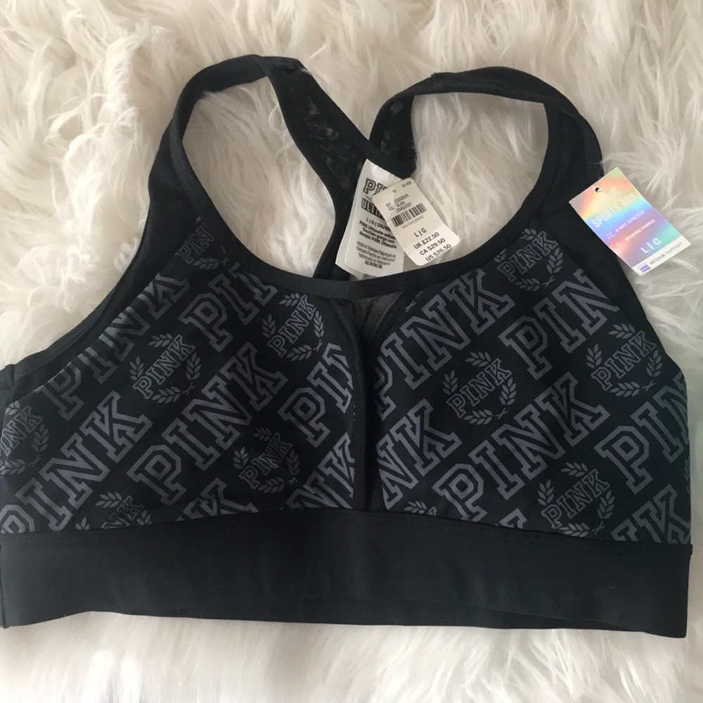 VS PINK sports bras size large